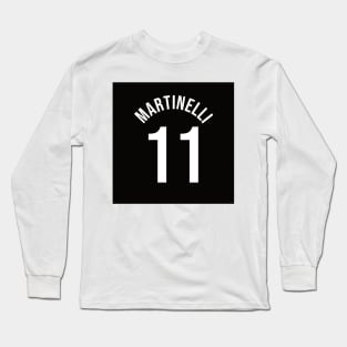 Gabriel Martinelli Away Kit - 2022/23 Season Long Sleeve T-Shirt